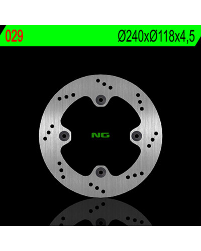 Disque Frein Moto NG BRAKE DISC Disque de frein NG 029 rond fixe