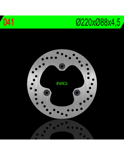 Disque Frein Moto NG BRAKE DISC Disque de frein NG 041 rond fixe