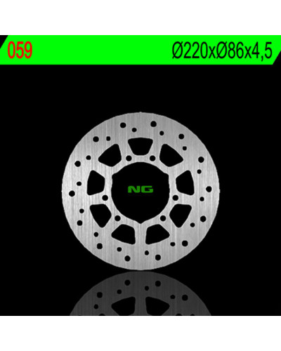 Disque Frein Moto NG BRAKE DISC Disque de frein NG 059 rond fixe Yamaha