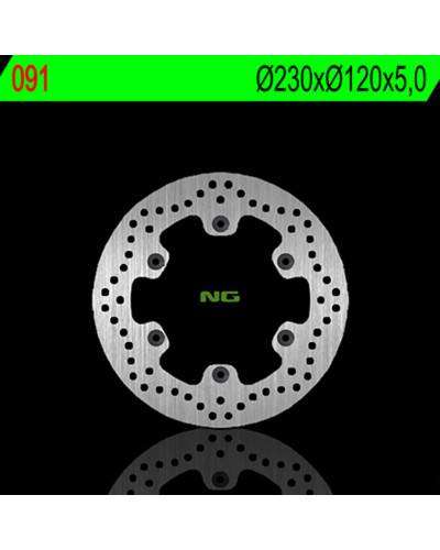 Disque Frein Moto NG BRAKE DISC Disque de frein NG 091 rond fixe