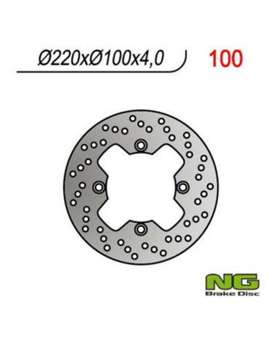 Disque Frein Moto NG BRAKE DISC Disque de frein NG 100 rond fixe