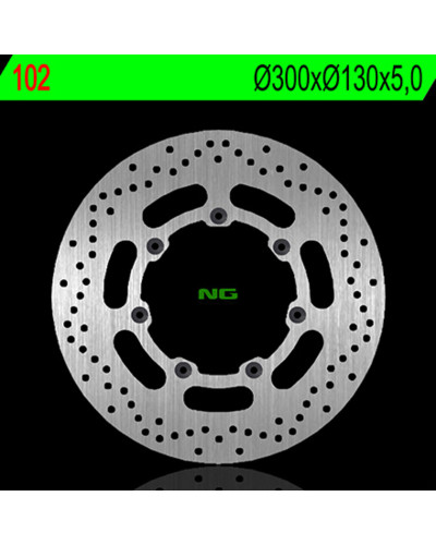 Disque Frein Moto NG BRAKE DISC Disque de frein NG 102 rond fixe