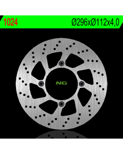 Disque Frein Moto NG BRAKE DISC Disque de frein NG 1024 rond fixe