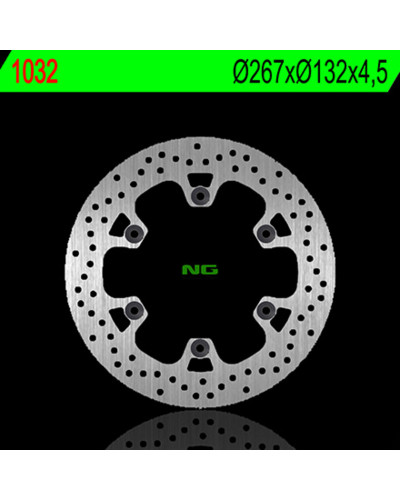 NG BRAKE DISC        Disque de frein NG 1032 rond fixe 