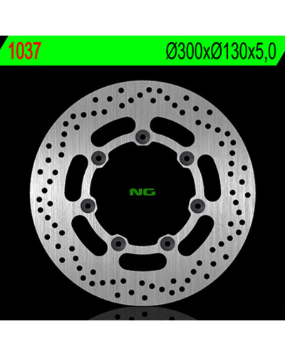 Disque Frein Moto NG BRAKE DISC Disque de frein NG 1037 rond fixe