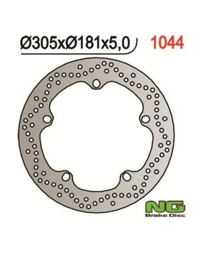 Disque Frein Moto NG BRAKE DISC Disque de frein NG 1044 rond fixe