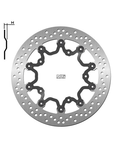 Disque Frein Moto NG BRAKE DISC Disque de frein NG 1205 rond flottant