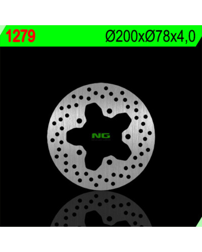 Disque Frein Moto NG BRAKE DISC Disque de frein NG 1279 rond fixe