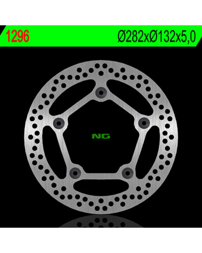 Disque Frein Moto NG BRAKE DISC Disque de frein NG 1296 rond fixe