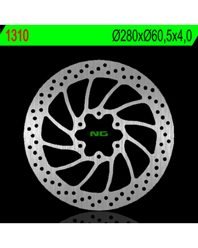 Disque Frein Moto NG BRAKE DISC Disque de frein NG 1310 rond fixe