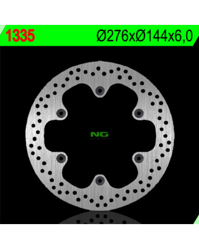 Disque Frein Moto NG BRAKE DISC Disque de frein NG 1335 rond fixe