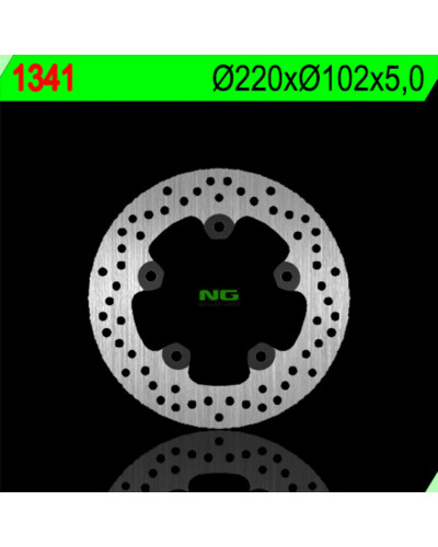 Disque Frein Moto NG BRAKE DISC Disque de frein NG 1341 rond fixe