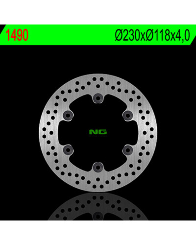 Disque Frein Moto NG BRAKE DISC Disque de frein NG 1490 rond fixe