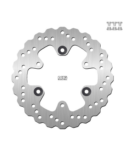 Disque Frein Moto NG BRAKE DISC Disque de frein NG 1632X pétale fixe Kawasaki Versys-X 300