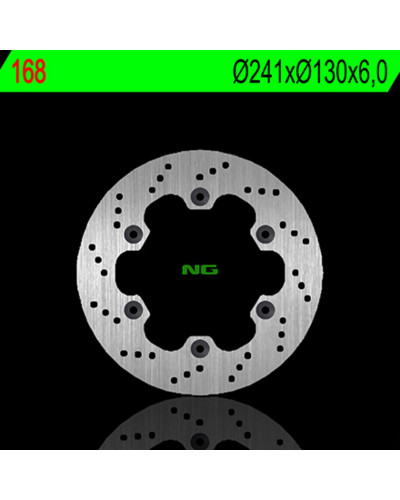 Disque Frein Moto NG BRAKE DISC Disque de frein NG 168 rond fixe