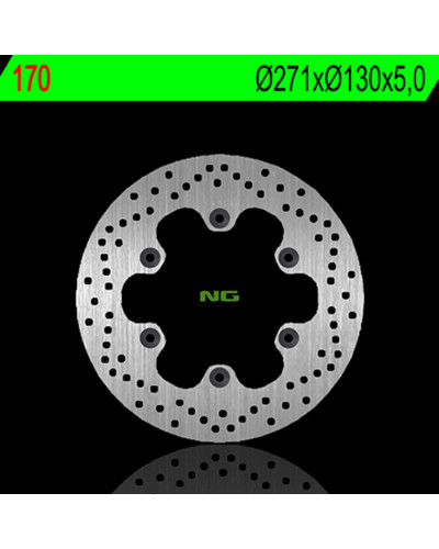 Disque Frein Moto NG BRAKE DISC Disque de frein NG 170 rond fixe