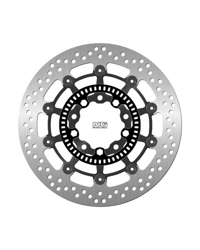 Disque Frein Moto NG BRAKE DISC Disque de frein NG 1701 rond fixe roue phonique ABS