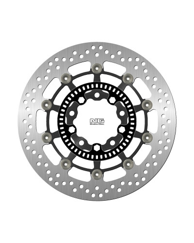 Disque Frein Moto NG BRAKE DISC Disque de frein NG 1701G rond flottant roue phonique ABS