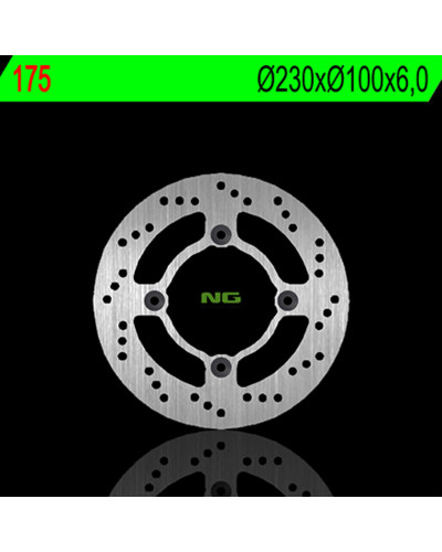 Disque Frein Moto NG BRAKE DISC Disque de frein NG 175 rond fixe