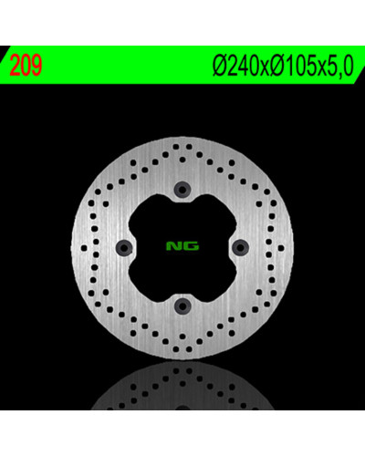 NG BRAKE DISC        Disque de frein NG 209 rond fixe 