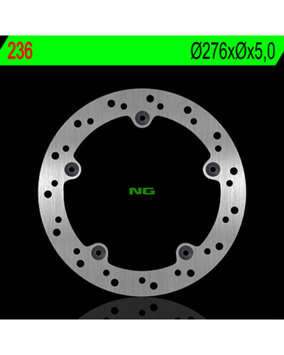 Disque Frein Moto NG BRAKE DISC Disque de frein NG 236 rond fixe