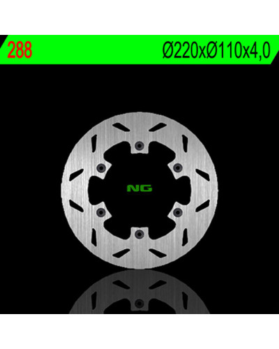 Disque Frein Moto NG BRAKE DISC Disque de frein NG 288 rond fixe