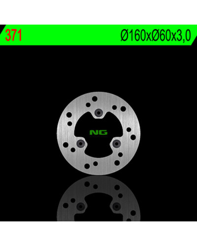 Disque Frein Moto NG BRAKE DISC Disque de frein NG 371 rond fixe