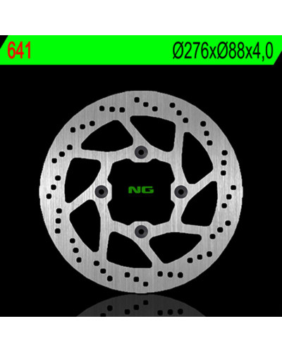 Disque Frein Moto NG BRAKE DISC Disque de frein NG 641 rond fixe