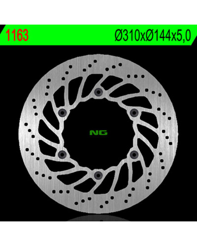 Disque Frein Moto NG BRAKE DISC Disque de frein NG BRAKE DISC fixe - 1163