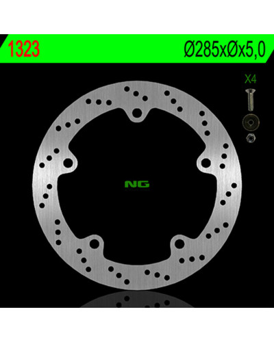 Disque Frein Moto NG BRAKE DISC Disque de frein NG BRAKE DISC fixe - 1323