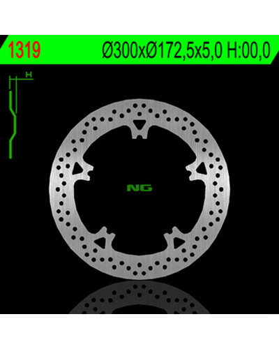 Disque Frein Moto NG BRAKE DISC Disque de frein NG BRAKE DISC flottant - 1319