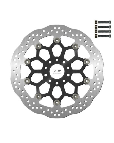 Disque Frein Moto NG BRAKE DISC Disque de frein NG BRAKE DISC pétale flottant - 1837XG