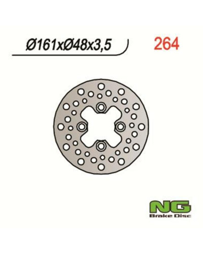 Disque Frein Moto NG BRAKE DISC Disque de frein NG type 264 Yamaha