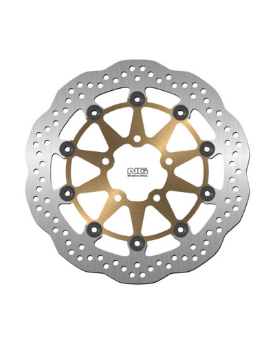 Disque Frein Moto NG BRAKES NG BRAKES Disque Fixe Wave DIS1053X