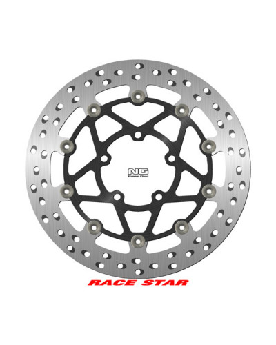 Disque Frein Moto NG BRAKES NG BRAKES Disque Flottant RaceStar DIS1882ZG Disque Frein Moto NG BRAKES NG BRAKES Disque Flottant RaceStar DIS1882ZG