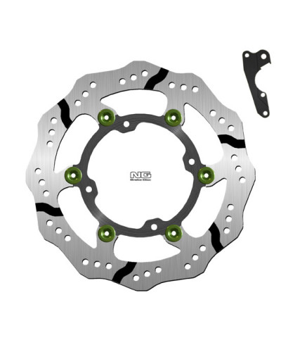 Kit Disques Frein Moto NG BRAKES NG BRAKES Kit Disque Oversize et patte 1151XBHK01