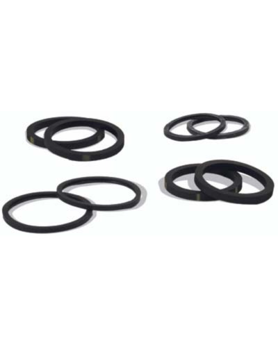 Accessoires Freinage Moto NISSIN Kit joints d'étrier de frein avant pour étrier 4 pistons Nissin