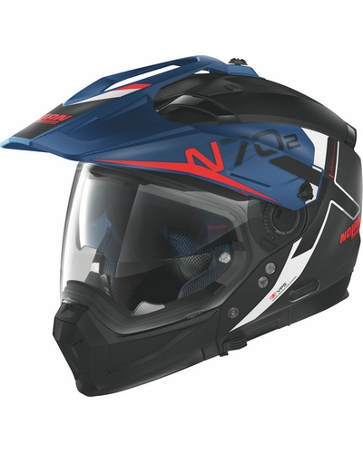 Casque Transformable Moto NOLAN Jet N70.2X Bungee noir-bleu