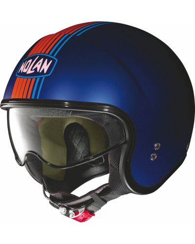 Casque Jet Moto NOLAN N21 Joie de Vivre bleu mat