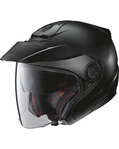 Casque Jet Moto NOLAN N40.5 N-Com Classic noir mat