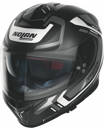 Casque Intégral Moto NOLAN N80.8 Ally noir-blanc