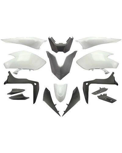 Kit Plastique Moto O PARTS Carénage O PARTS Competition blanc - Yamaha T-Max 530 (17-19)