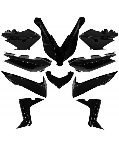 Kit Plastique Moto O PARTS Carénage O PARTS noir brillant - Yamaha X-Max 125/250 (14-17) 400 (17-)