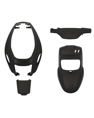 Kit Plastique Moto O PARTS Carénage O PARTS noir mate - MBK Booster/Yamaha Bws (04-)