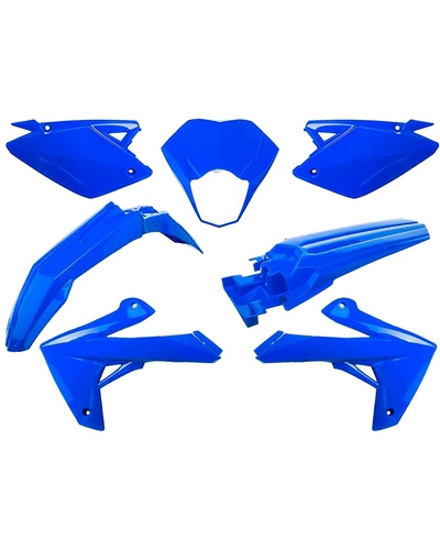 Kit Plastique Moto O PARTS Kit plastique O PARTS bleu brillant - Rieju MRT/MRT Pro 50 (09-21)