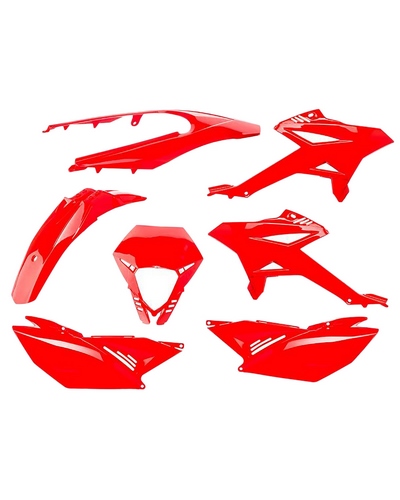 Kit Plastique Moto O PARTS Kit plastique O PARTS rouge brillant - Beta RR 50 (11-20)