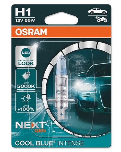 Ampoules Moto OSRAM Ampoule OSRAM Cool Blue Intense Bulb H1 12V/55W - x1