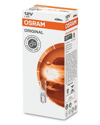 Ampoules Moto OSRAM Ampoule OSRAM Original Line 12V 1,2W - x10