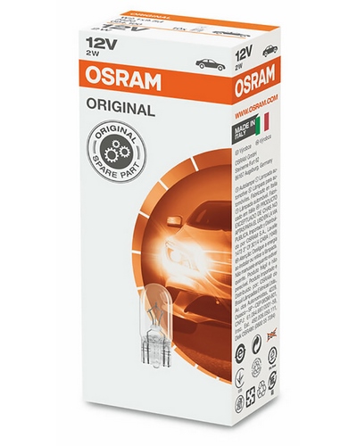 Ampoules Moto OSRAM Ampoule OSRAM Original Line 12V 2W - x10