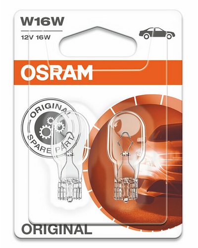 Ampoules Moto OSRAM Ampoule OSRAM Original Line W16W 12V 16W - x10